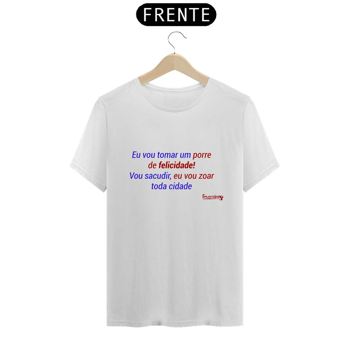 Nome do produto: Camiseta União da Ilha - Coleção Trechos de Fevereiro