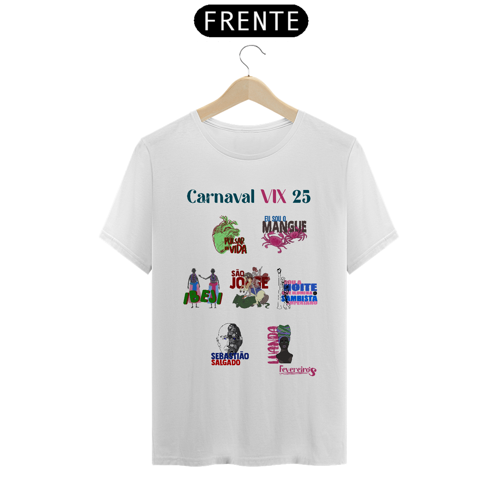 Camiseta Carnaval VIX 25