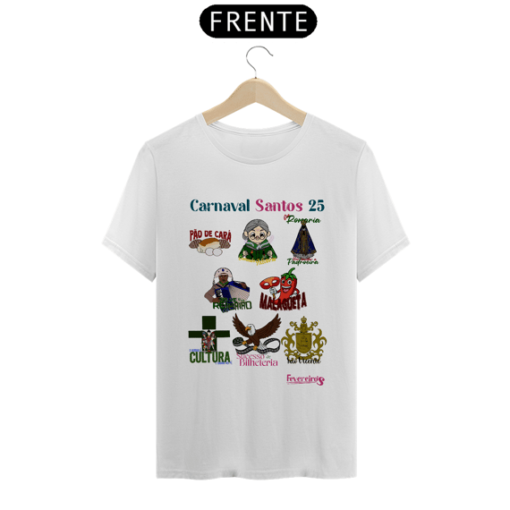 Camiseta Carnaval Santos 25