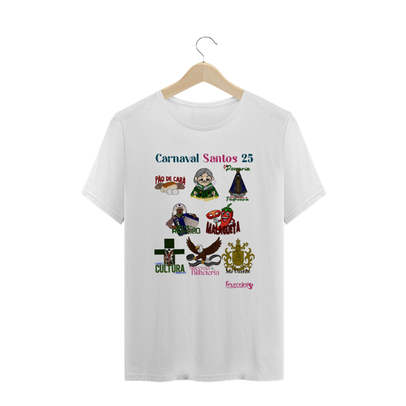 Camiseta Carnaval Santos 25