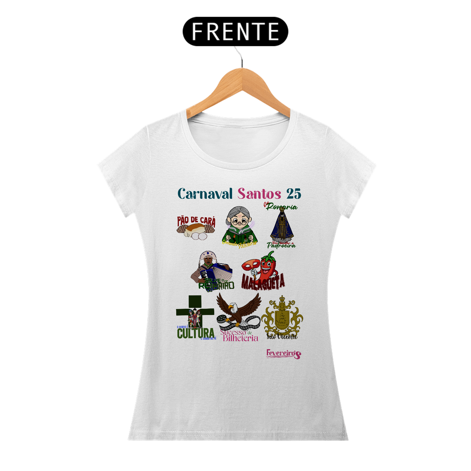 Baby Long Carnaval Santos 25