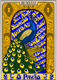 Poster O Pavão - Unidos da Tijuca