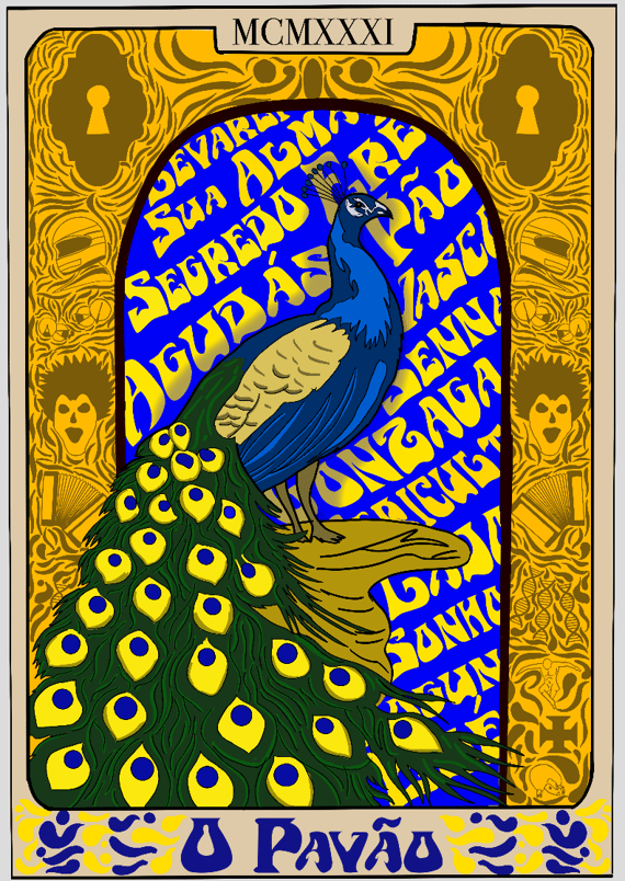 Poster O Pavão - Unidos da Tijuca