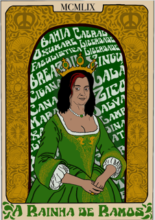 Nome do produto Poster A Rainha de Ramos - Imperatriz Leopoldinense