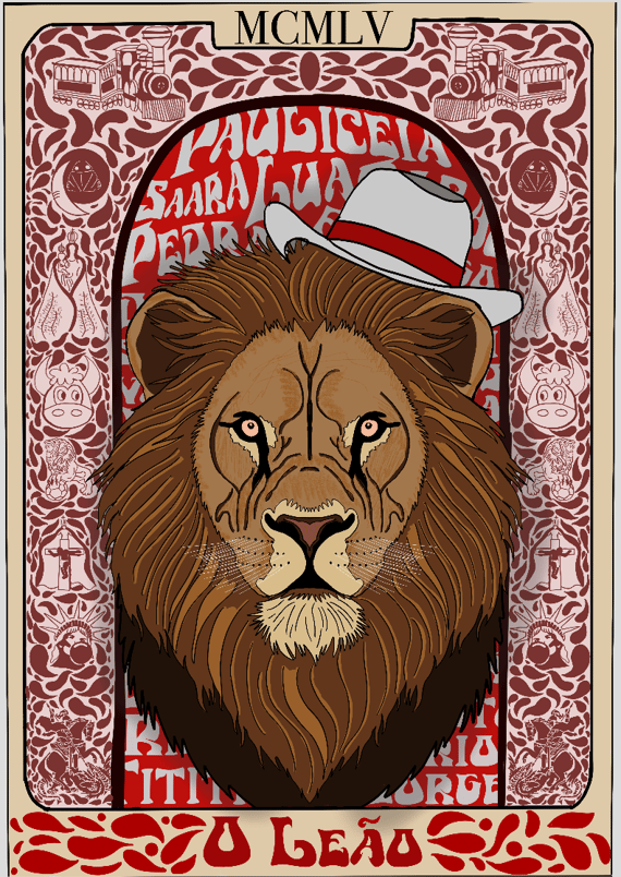 Poster O Leão - Estácio de Sá