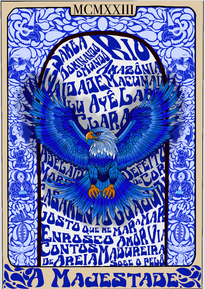 Nome do produto: Poster A Majestade - Portela