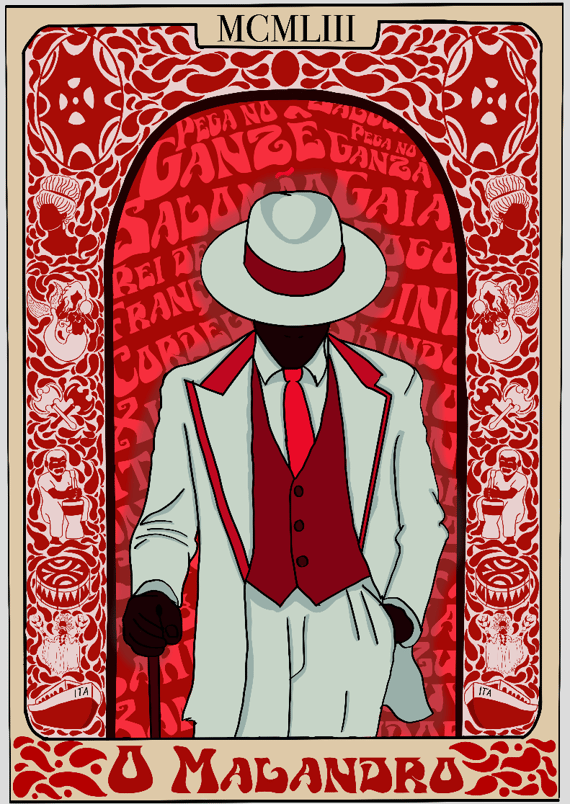 Poster O Malandro - Salgueiro