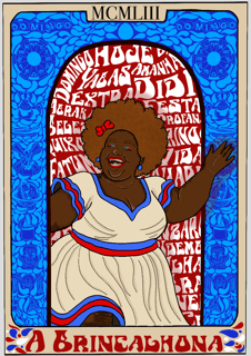 Poster A Brincalhona - União da Ilha