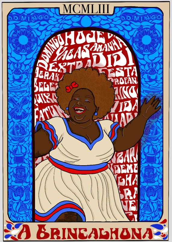 Poster A Brincalhona - União da Ilha