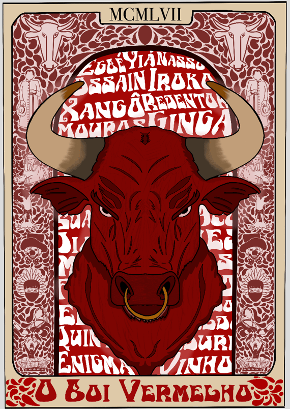 Poster O Boi Vermelho - UPM