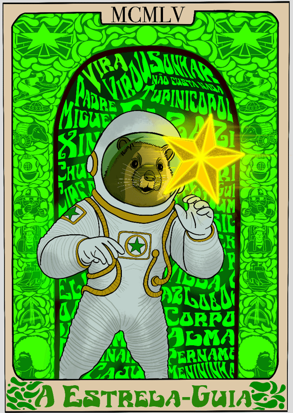 Poster A Estrela-Guia - Mocidade Independente