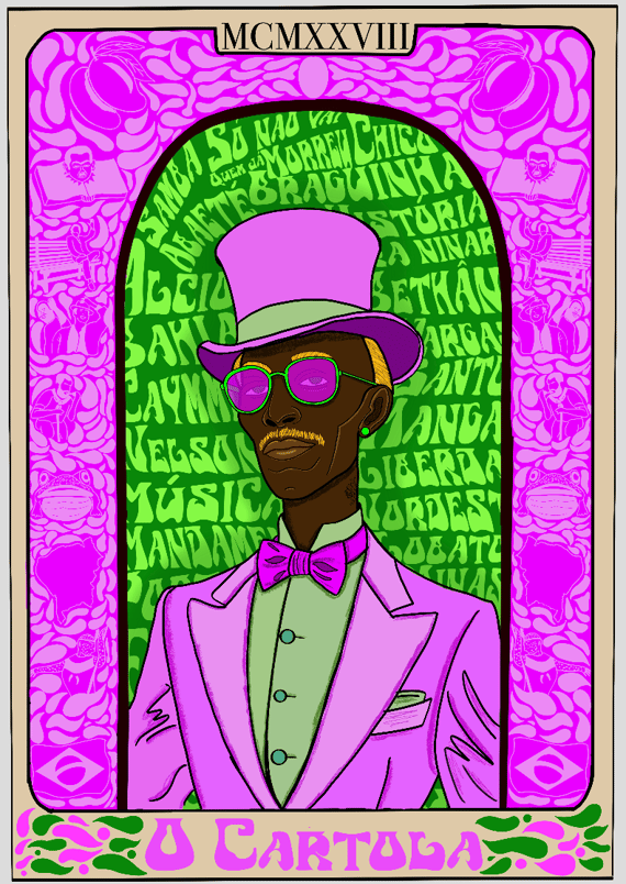 Poster O Cartola - Mangueira