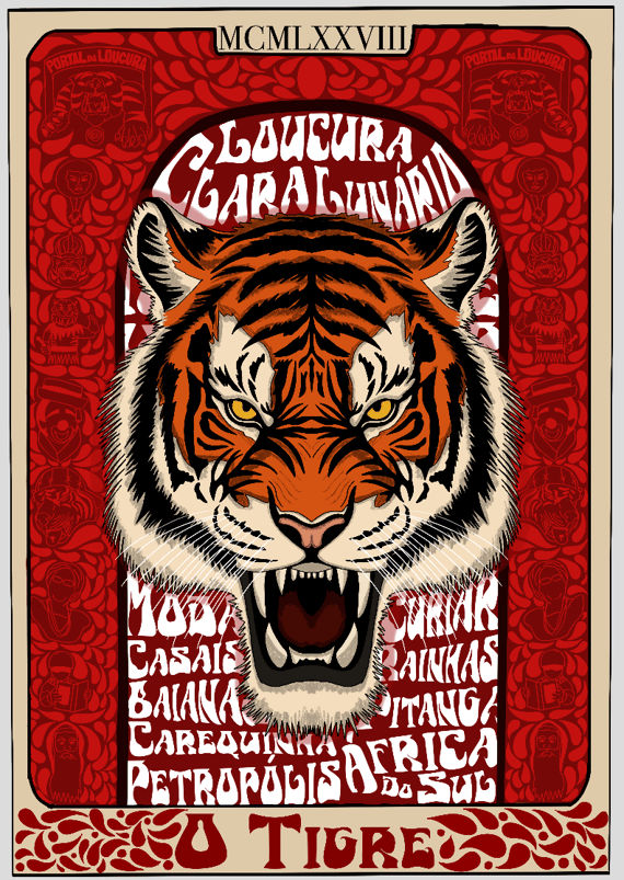 Poster O Tigre - Porto da Pedra