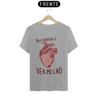 Nome do produto Camiseta Coração Vermelho