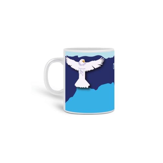 Caneca Águia Redentora - Portela 2015