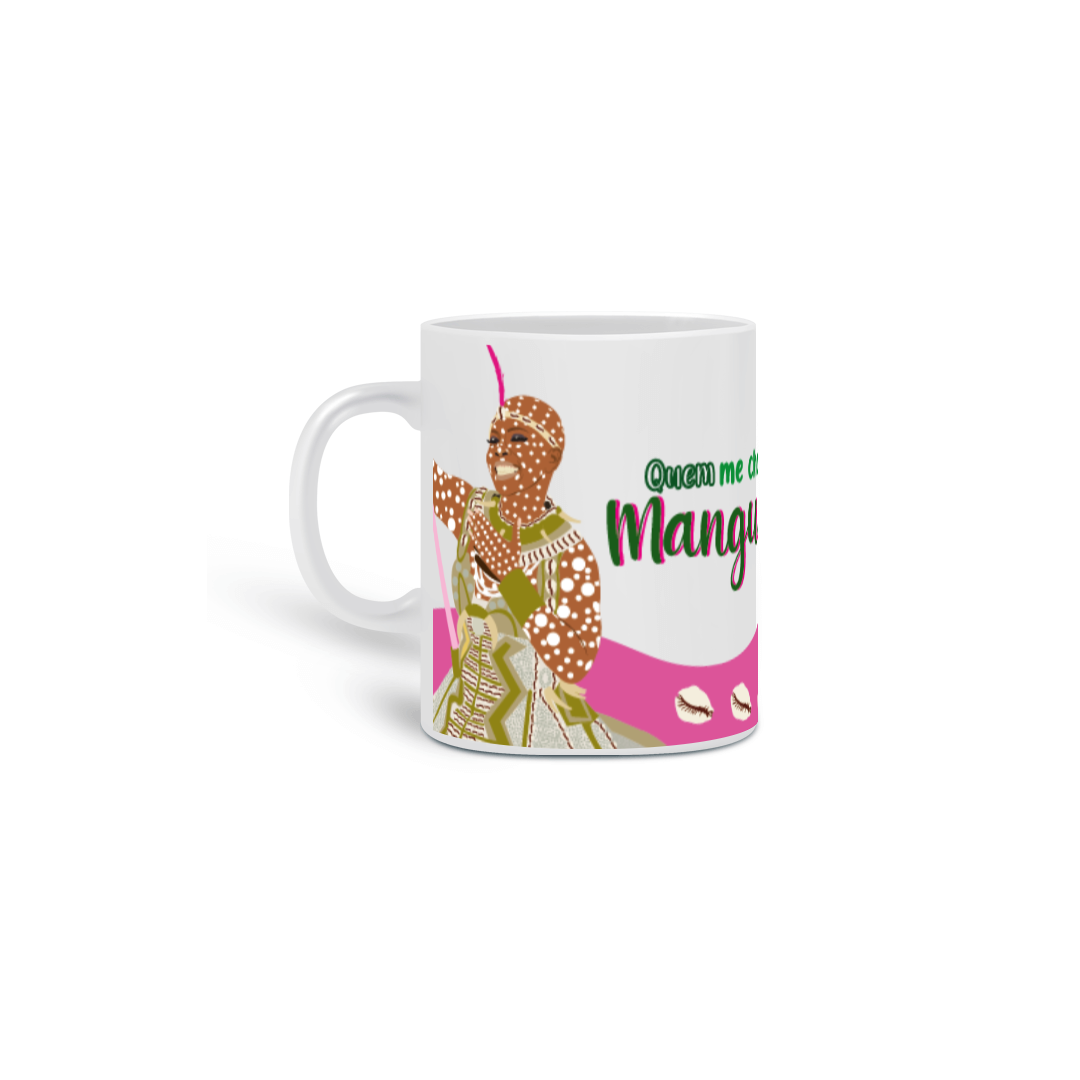 Nome do produto: Caneca Menina de Oyá - Mangueira 16