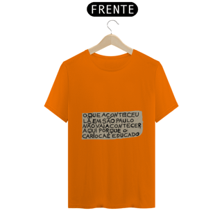 Nome do produto Camiseta Carioca Educado