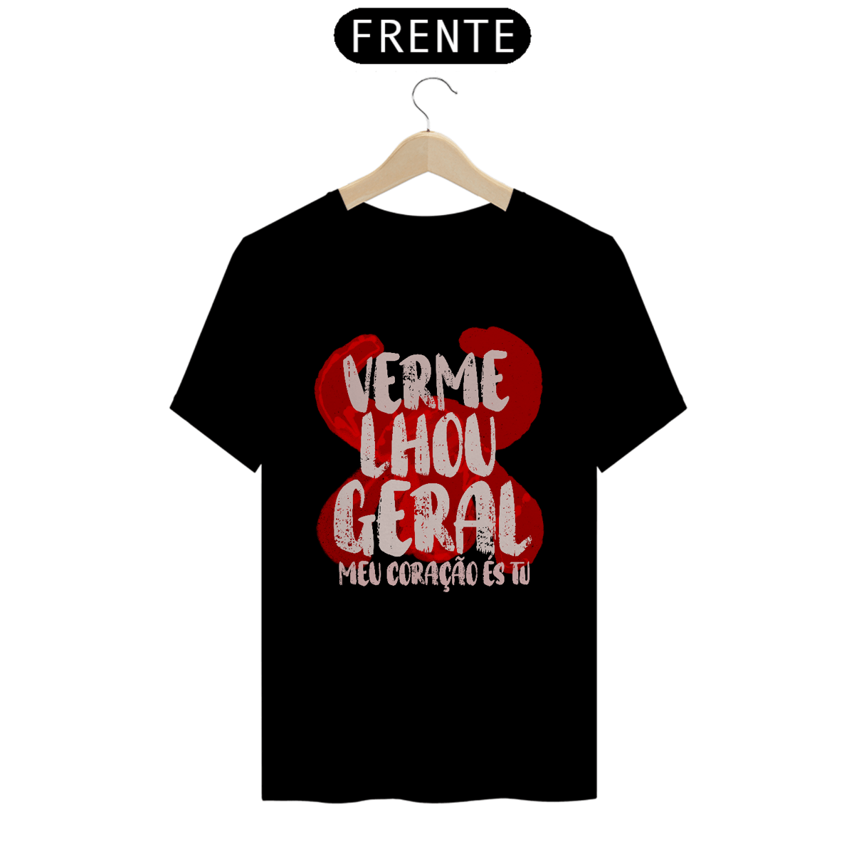 Nome do produto: Camiseta Vermelhou Geral