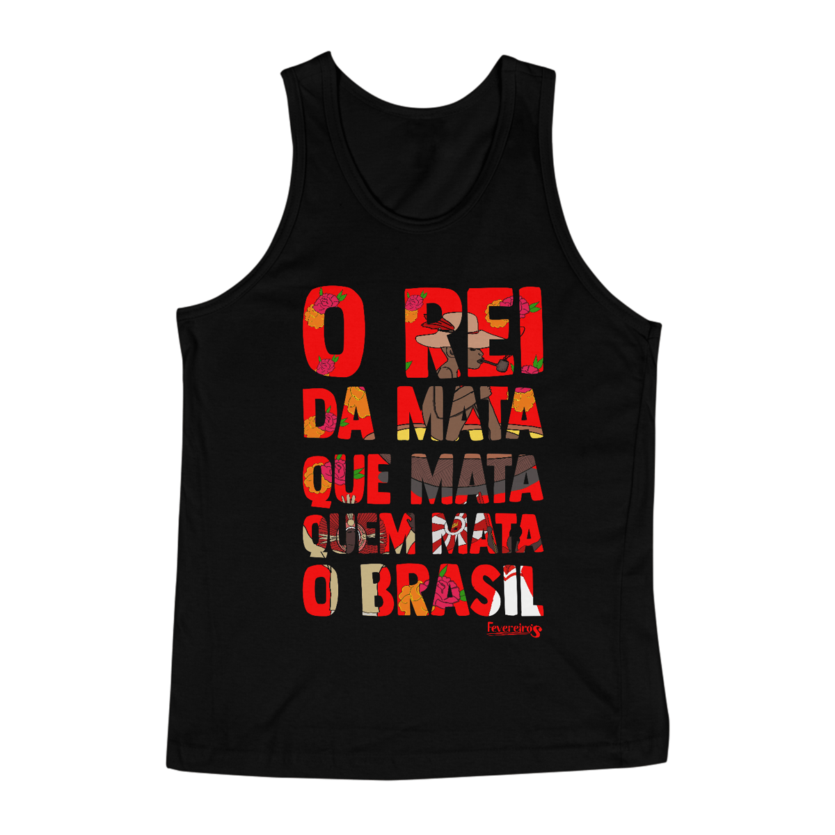 Nome do produto: Regata Rei da Mata - Viradouro 25