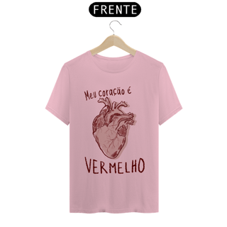 Nome do produto Camiseta Coração Vermelho