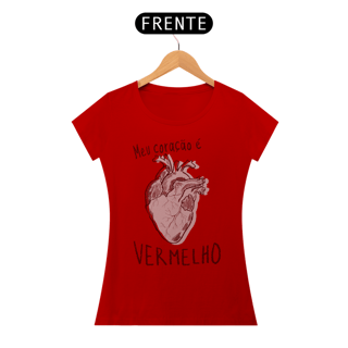 Nome do produto Baby Long Coração Vermelho