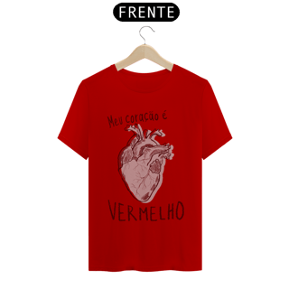 Nome do produto Camiseta Coração Vermelho