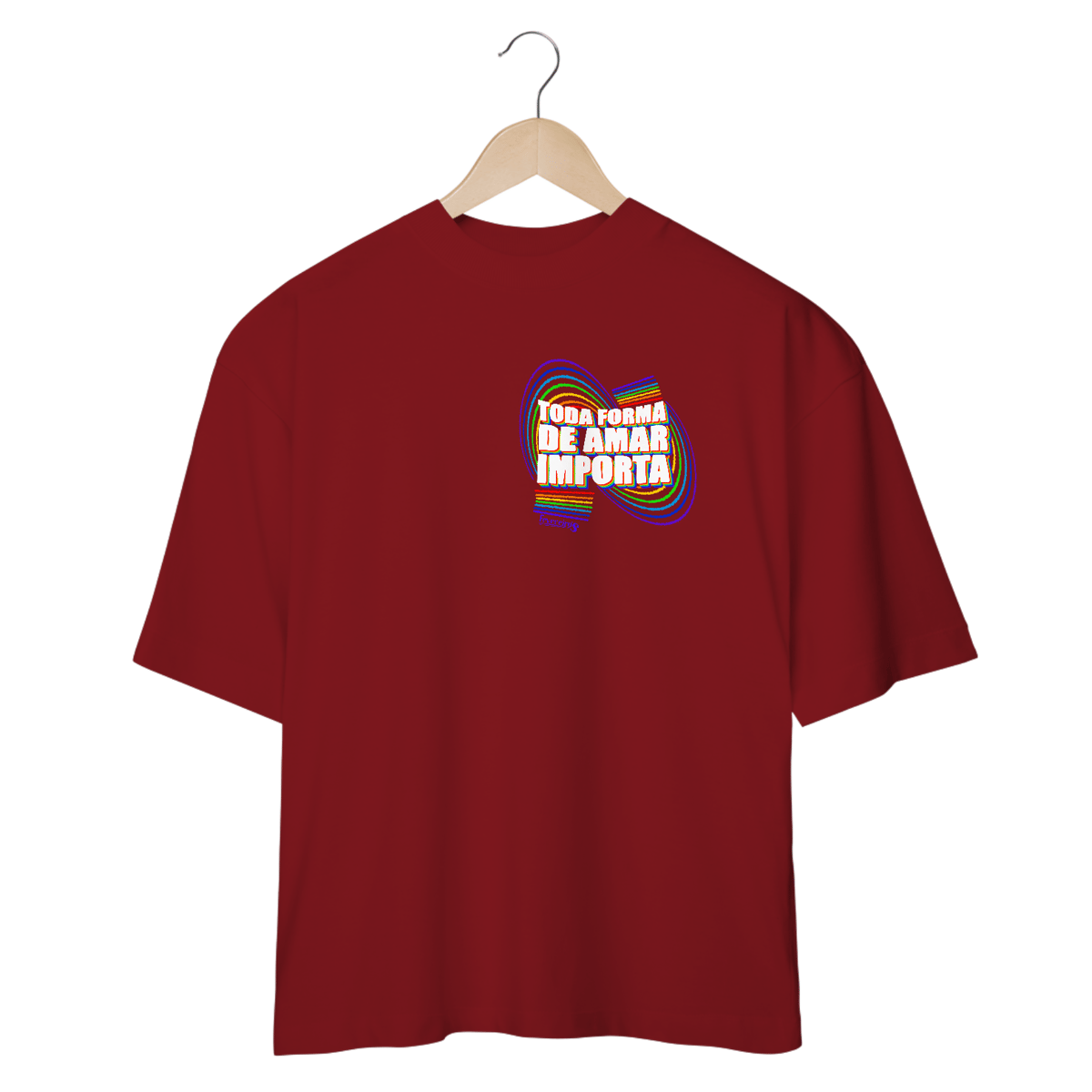 Nome do produto: Oversized Toda forma de amar - Milênio 25