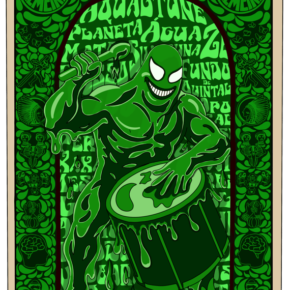 Poster O Manchão - Mancha Verde