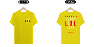 Nome do produto L  O  L   | CAMISETA PRETA EXCLUSIVA @lojabecche