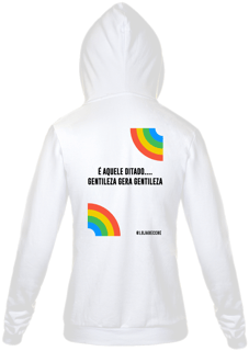 Nome do produto Moletom unissex c/ ziper | Gentileza Gera Gentileza