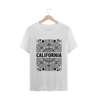 Nome do produto California Estampa Estilo Trance (camiseta branca ou cinza)