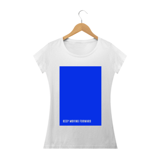 Nome do produto Camiseta babylook cor Pantonne:  Azul  (edição 1)