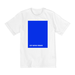 Nome do produto Camiseta infantil (2 a 8) cor Pantonne:  Azul  (edição 1)