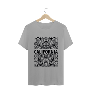 Nome do produto California Estampa Estilo Trance (camiseta branca ou cinza)