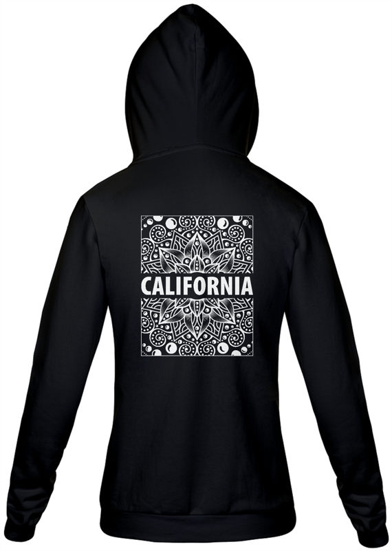 California Desenho Simétrico (moletom unissex)
