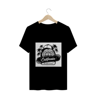 Nome do produto Urso Skatista California (camiseta branca)
