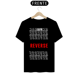 Nome do produto camiseta REVERSE | cor: preto | algodão fresco