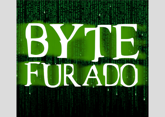 Quadro Byte Furado Geek