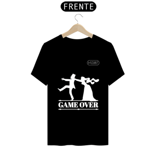 Nome do produto Camisa Start - Game Over (Casamento)