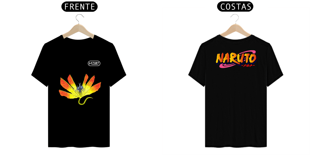 Nome do produto: Camisa Start - Naruto (Chomei)