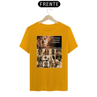 Nome do produto Camiseta Eu ouço pessoas mortas...O tempo todo! Versão Samba