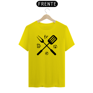 Nome do produto Camiseta de Boteco Churrasqueiro, Cervejeiro e Jogador