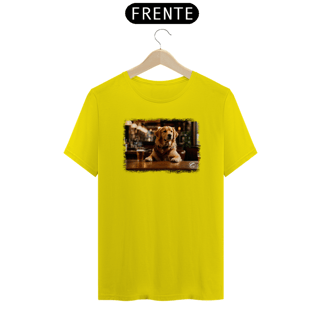 Nome do produto Camiseta de Boteco Melhores Amigos do Homem - Golden Retriever