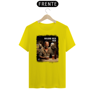 Nome do produto Camiseta de Boteco Walking With Beer