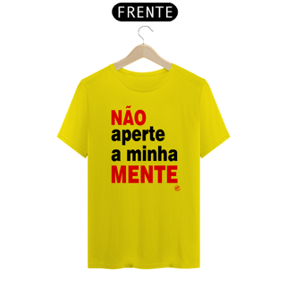 Nome do produto Camisete de Boteco Não Aperte a Minha Mente