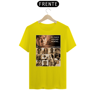 Nome do produto Camiseta Eu ouço pessoas mortas...O tempo todo! Versão Samba