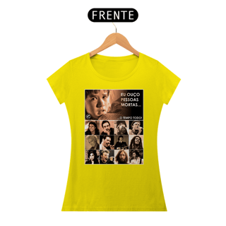 Nome do produto Camiseta Baby Look - Eu ouço pessoas mortas... Versão 14