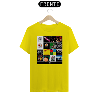 Nome do produto Camiseta Queen Discografia