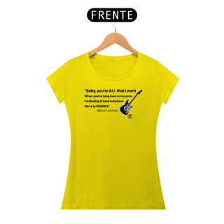 Nome do produto Camiseta Heaven - Bryan Adams