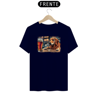 Nome do produto Camiseta de Boteco Melhores Amigos do Homem - Golden Retriever